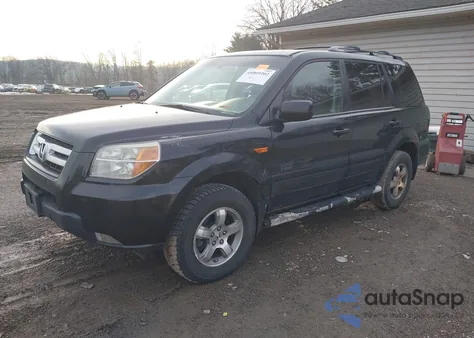 2006 Honda Pilot Ex-L z USA, uszkodzony, nr VIN 2HKYF18546H510189
